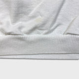 Vintage 90s Montego Rum Sweatshirt Mens Large White Short Sleeve Pullover