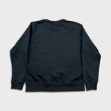 Nike Sportswear Sweatshirt Mens Large Black Swoosh Pullover Crewneck