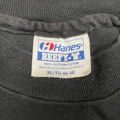 Vintage 90s Cheers Boston TV Show T Shirt Mens XL Black USA Single Stitch Tee