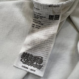 Uniqlo Naruto Shippuden T Shirt Mens Medium White Naruto Sasuke Fate Reunion Tee