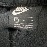 Nike Sportswear Sweatpants Mens Large Black Swoosh Taper Leg Jogger