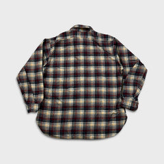 Vintage 90s Pendleton Shirt Mens XL Red Plaid Wool Quilted Button Up USA