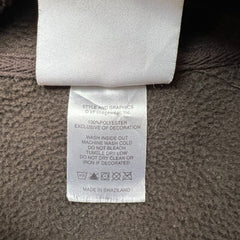 Cleveland Browns Fleece Mens XL Brown NFL Football Pullover Jacket