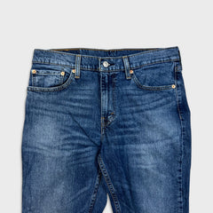 Levi's 511 Jean Mens 32x30 Blue Slim Fit Mid Rise Medium Wash Stretch Denim Pants