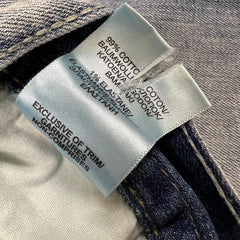 Silver Jeans Co. Zac Mens 34x32 Blue Relaxed Fit Straight Leg Light Wash Denim Pants