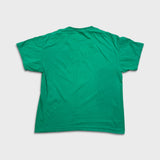 Vintage Y2K John Moose T Shirt Mens XL Green Outdoor Banff Canada Funny Nature Tee