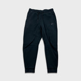 Nike Sportswear Sweatpants Mens Medium Black Tech Fleece Swoosh Taper Leg Jogger