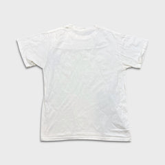 Vintage Y2K New York City Manhattan T Shirt Mens Medium White Graphic Tee
