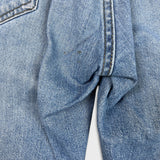 Levi's 511 Jeans Mens 33x32 Blue Slim Fit Mid Rise Light Wash Faded Denim Pants