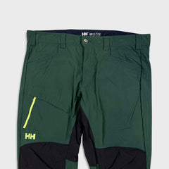 Helly Hansen Oxford 4X Workwear Mens 38x32 Green Regular Normal Fit Lightweight Pants