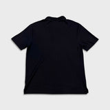 United Colors of Benetton Polo Shirt Mens XL Black Coolmax Short Sleeve Golf