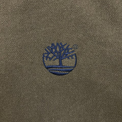 Vintage 90s Timberland Jacket Mens Brown Large Wool Varsity Letterman