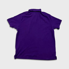 Polo Ralph Lauren Shirt Mens XL Purple RLPC Crest Big Pony Striped Short Sleeve