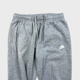 Nike Sportswear Sweatpants Mens Large Gray Swoosh Taper Leg Jogger