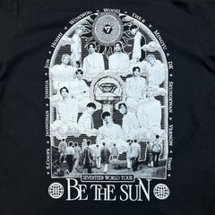 2022 Seventeen Be The Sun World Tour T Shirt Mens Large Black K Pop Graphic Tee