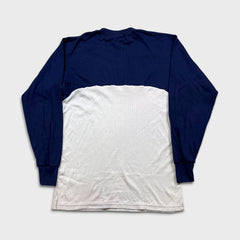 Vintage Majestic Authentic Long Sleeve Shirt Mens Large Blue MLB USA 90s Baseball