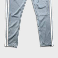 Adidas Climacool Track Pants Mens Small Blue Essentials 3 Stripe Training Athletic Jogger