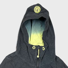 Lululemon Scuba Hoodie Womens Size 4 Gray Full Zip Sports Hooded Sweater