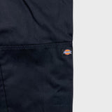 Dickies Pants Mens 32x32 Black Loose Fit Double Knee Workwear Baggy Trouser