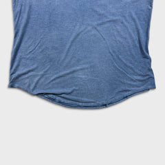 Lululemon Love Tee Fade V Shirt Womens XL Blue Relaxed Short Sleeve Tee