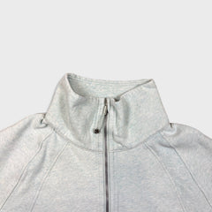 Lululemon Scuba Oversized Funnel Neck Shirt Womens Size XL Blue 1/2 Zip Sweatshirt