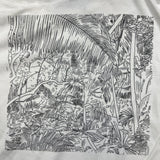 2015 October's Very Own Drake Jungle Tour T Shirt Mens Large White OVO Tee