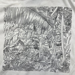 2015 October's Very Own Drake Jungle Tour T Shirt Mens Large White OVO Tee