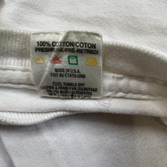 Vintage 1992 Roots Canada T Shirt Mens XL White USA Single Stitched Graphic Tee