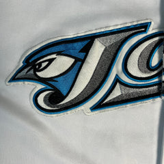 Vintage Y2K Majestic Vernon Wells Toronto Blue Jays Jersey Mens 2XL White MLB Baseball