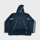 Nike Air Jordan Hoodie Mens 2XL Black Jumpman Pullover Hooded Sweater