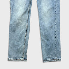 Levi's 511 Jean Mens 32x32 Blue Slim Fit Mid Rise Light Wash Stretch Denim Pants