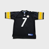 Vintage Y2K Ben Roethlisberger Pittsburgh Steelers Reebok Jersey Mens Large Black NFL