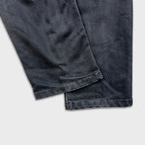 Levi's 541 Jeans Mens 36x26 Gray Straight Leg Athletic Taper Dark Wash Denim Pants