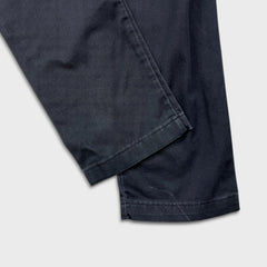 Dickies Pants Mens 34x28 Black Skinny Straight Workwear Casual Chino Trousers