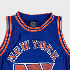Vintage Y2K Southpole New York Knicks Jersey Mens 2XL Blue Basketball NBA