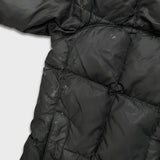 The North Face Metropolis Jacket Womens Small Black 600 Down Puffer Long Coat
