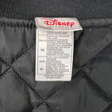 Vintage 2004 Disney The Incredibles Jacket Mens XL Black Movie Promo Varsity Bomber