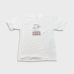 Vintage 2000 Chris Gaines World Tour T Shirt Mens Large White Garth Brooks Tee