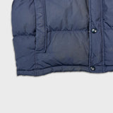 Vintage 90s Tommy Hilfiger Jacket Mens XL Blue Tommy Flag Full Zip Puffer Down Bomber