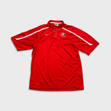Nike Team Canada Hockey Polo Shirt Mens Medium Red Performance Short Sleeve