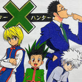 Hunter x Hunter T Shirt Mens Medium White Anime Short Sleeve Graphic Tee