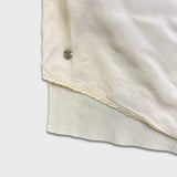 Lululemon Bring It Backbend Sweater Womens Large Off White Relaxed Yoga Pullover