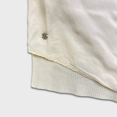 Lululemon Bring It Backbend Sweater Womens Large Off White Relaxed Yoga Pullover