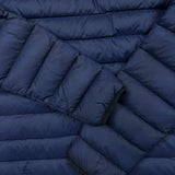 The North Face Jacket Mens Medium Blue Puffer Down 700 Full Zip Outdoor Coat