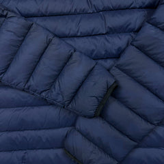 The North Face Jacket Mens Medium Blue Puffer Down 700 Full Zip Outdoor Coat