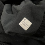 Lululemon Dance Studio Mid-Rise Jogger Womens Size 6 Black Athletic Taper Leg