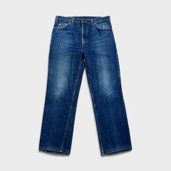 Vintage 90s Levi's 619 Jeans Mens 34x29 Blue Dark Wash Orange Tab Faded Denim Pants