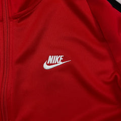 Nike Sportswear N98 Tribute Tack Top Mens Large Red Full Zip Sweatshirt