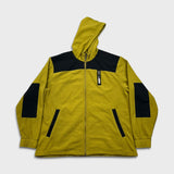 PUMA Fleece Mens Large Green Logo Full Zip Outdoor Jacket