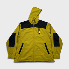 PUMA Fleece Mens Large Green Logo Full Zip Outdoor Jacket